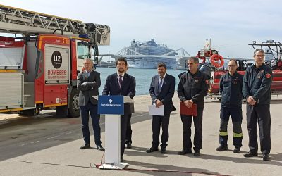 El Port de Barcelona firma un convenio en materia de seguridad con el Ayuntamiento