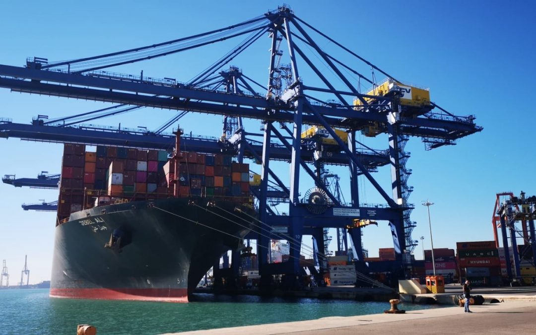 El Puerto de Valencia recupera en mayo el signo positivo en exportación e importación