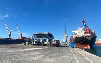 El tráfico total portuario ya supera los niveles prepandemia